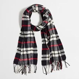 J Crew Plaid Scarf